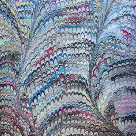 Vintage Paul Stanley from Kiss abstract unique Neck tie Blouse Shirt 👚 - Picture 3 of 7